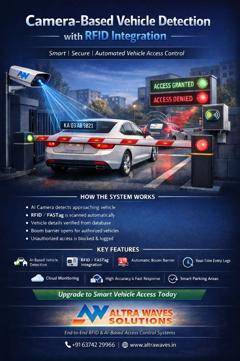 AI camera vehicle tracking system for real-time vehicle monitoring